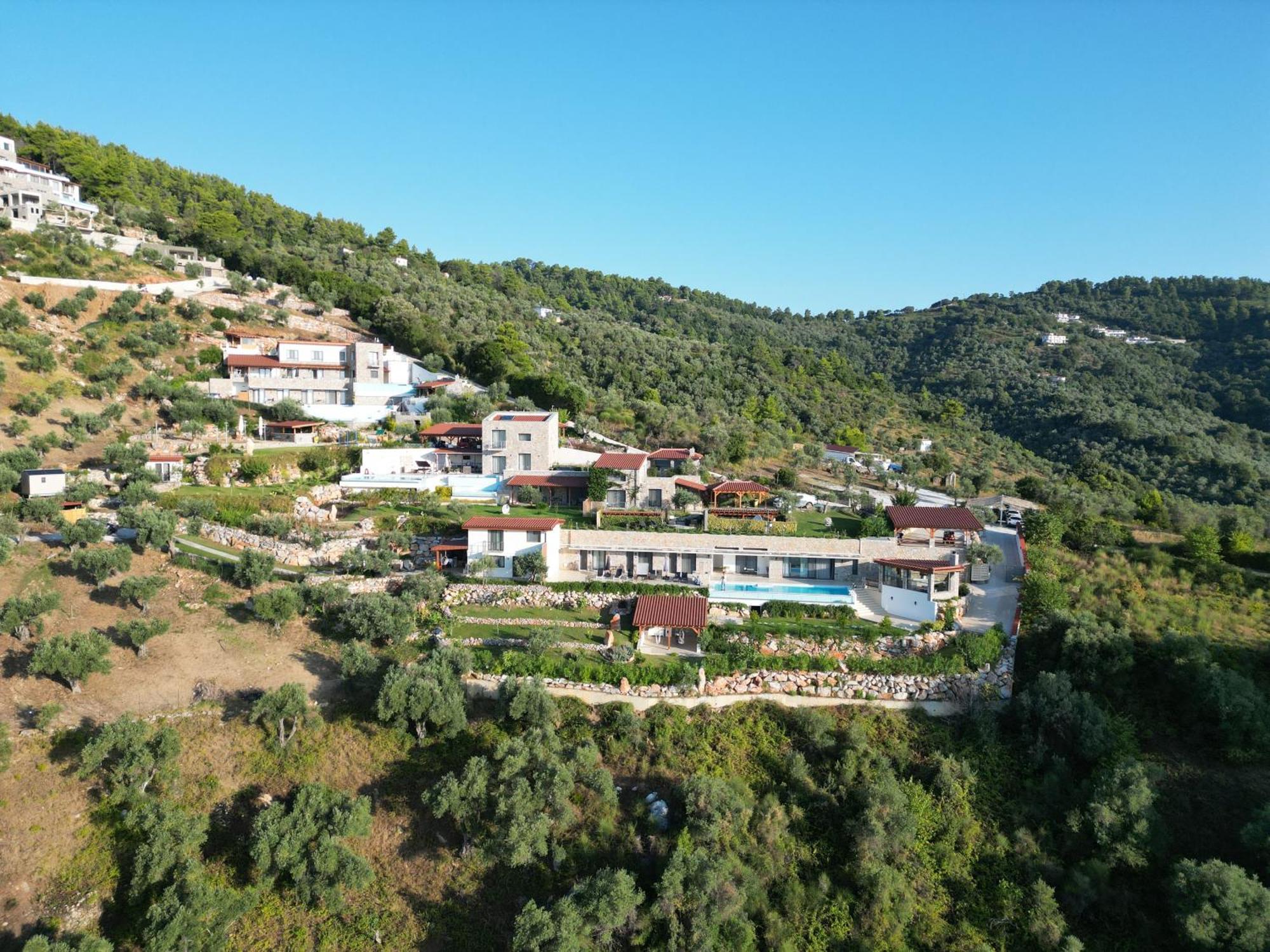 Sky Sea Resort & Villas Megali Ammos  Exteriér fotografie